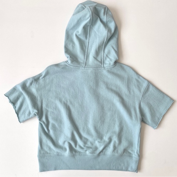 Calvin Klein Performance Short-Sleeve Hoodie, Size S Small Activewear - Picture 10 of 13